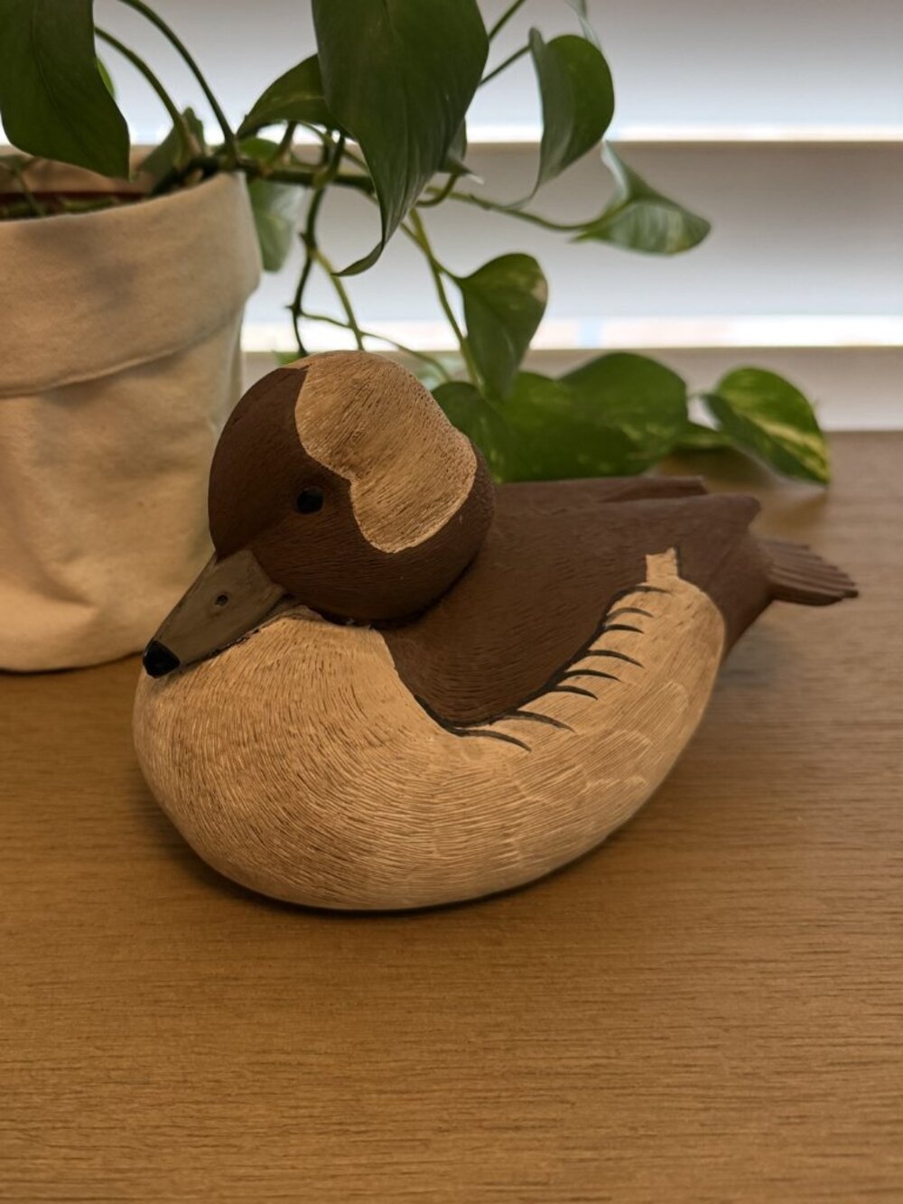 Vintage Signed 'Bufflehead' Duck Decoy
